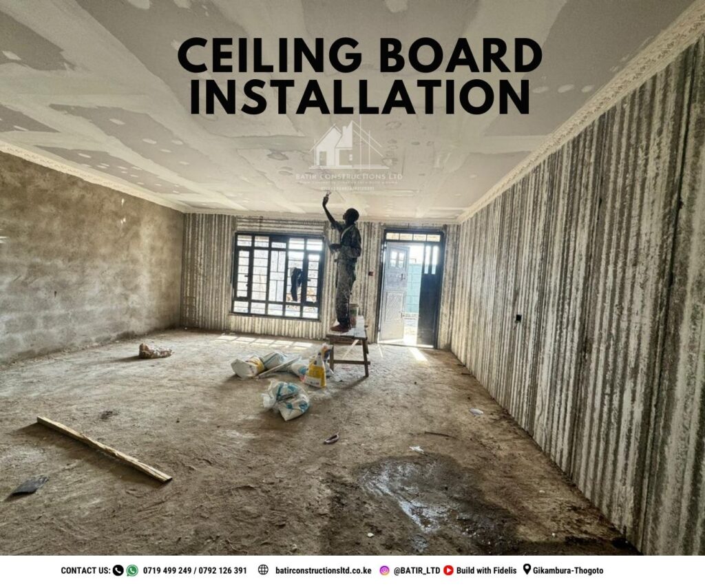 Thika Ceiling Board Installation